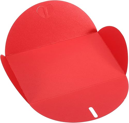 Miniatura 4 de PATIKIL Sobres para tarjetas de regalo paquete de 50 soportes para tarjetas de regalo con cierre en forma de corazón mini sobre para cumpleaños