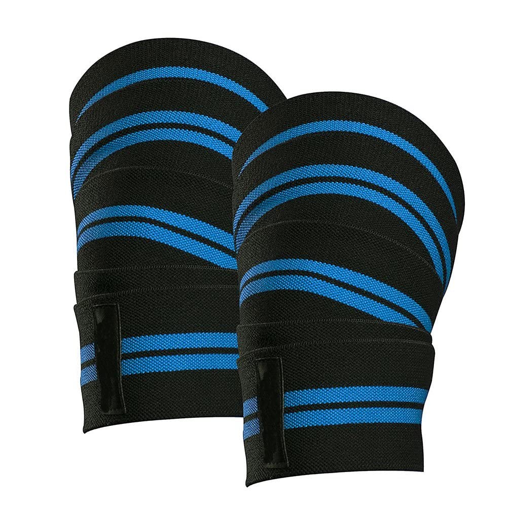 Raizex Fitness Weight Lifting Knee Support Wraps for Squats, Gym, Weight Lifting, Cross fit, Gym Workout Blue (B0B12W6FG9) Amazon Price History, Amazon Price Tracker