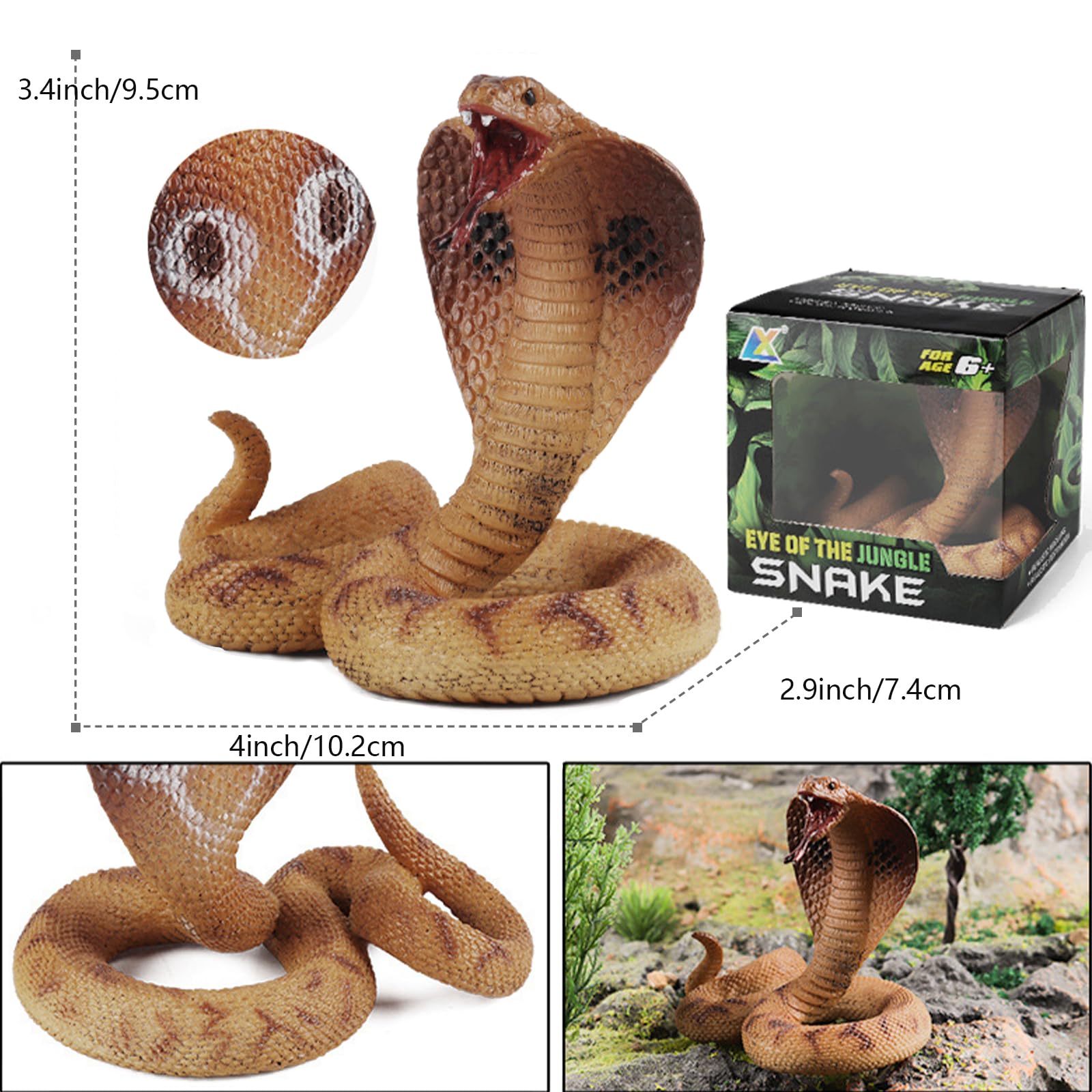 Amazon.co.jp: ヘビ おもちゃ リアル 蛇 ネズミ トカゲ 動物モデル