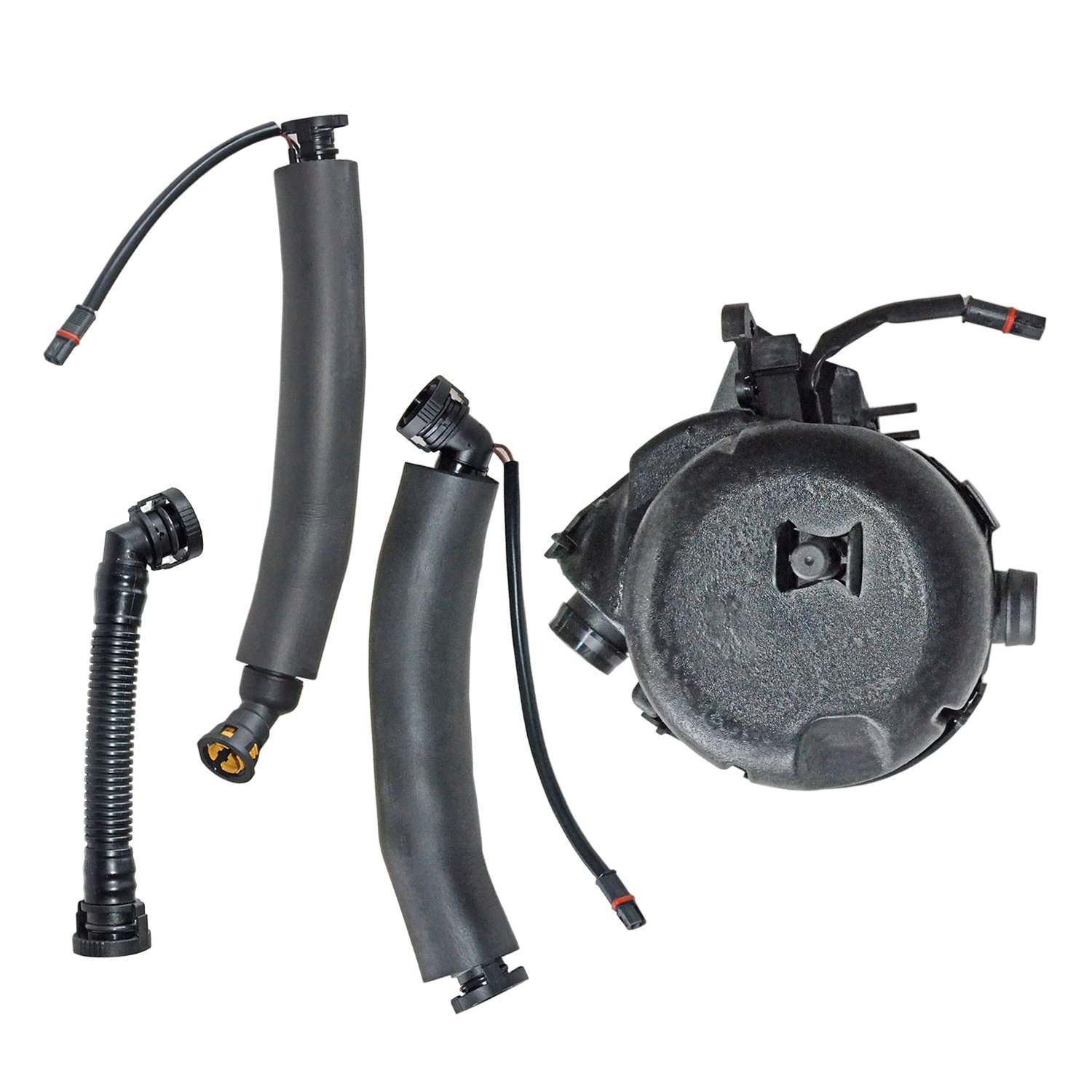 11617531423 Crankcase Vent Pcv Valve Oil Separator Hose Kit For Bmw E81