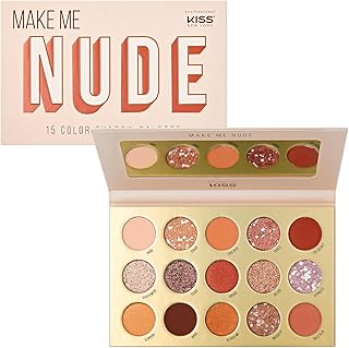 KISS NEW YORK Paleta de sombras profesional, ...