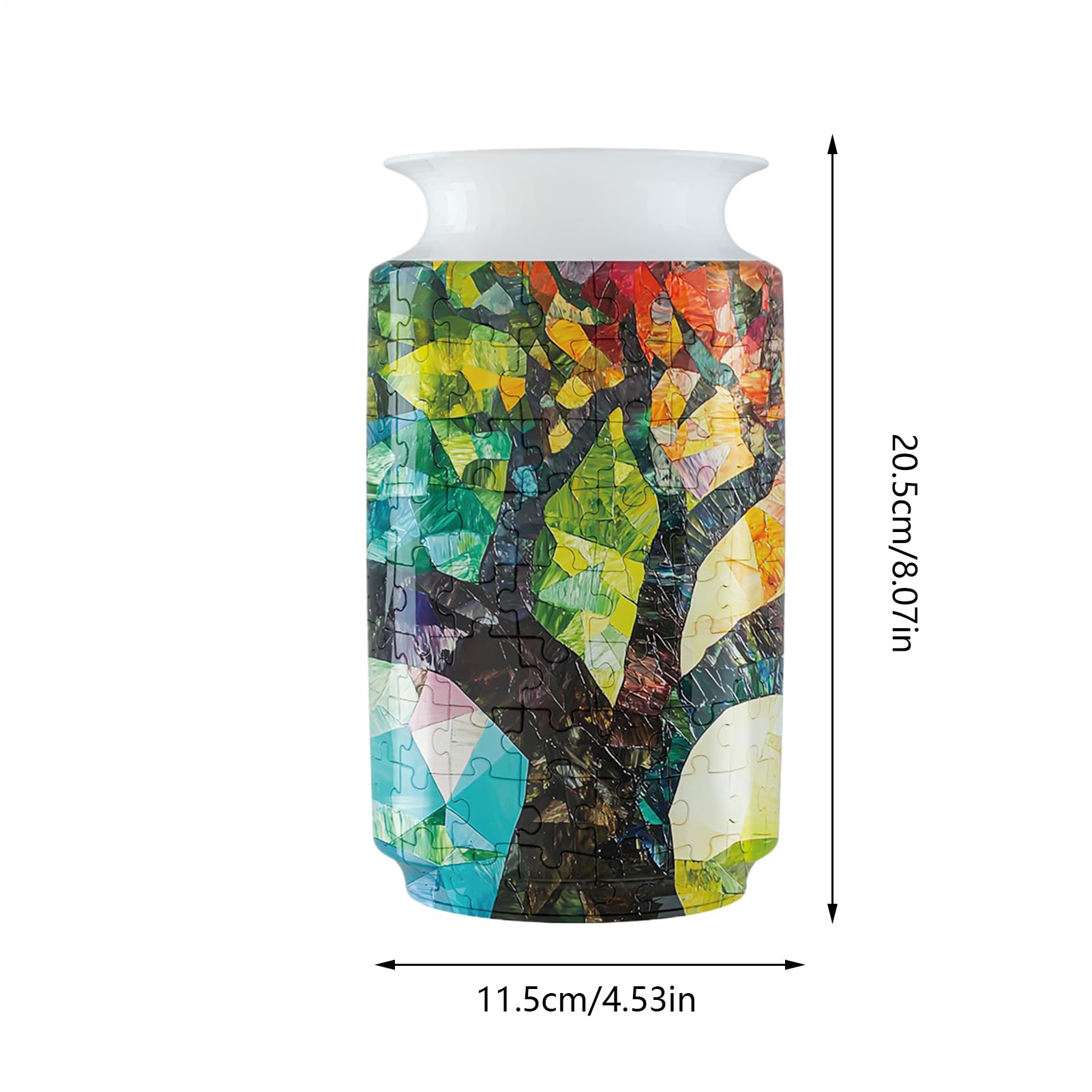 Wazon Puzzle Na Kwiaty Trójwymiarowy Wazon Puzzle