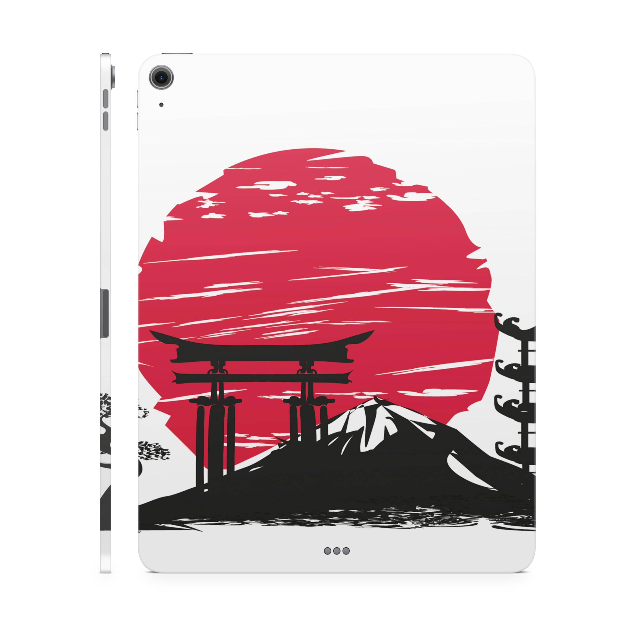 Skin Compatible with Apple iPad Air 13 (M2) 2024 - Japanese Style - Premium 3M Vinyl Protective Wrap Decal Cover - Easy to Apply | Crafted in The USA by MightySkins