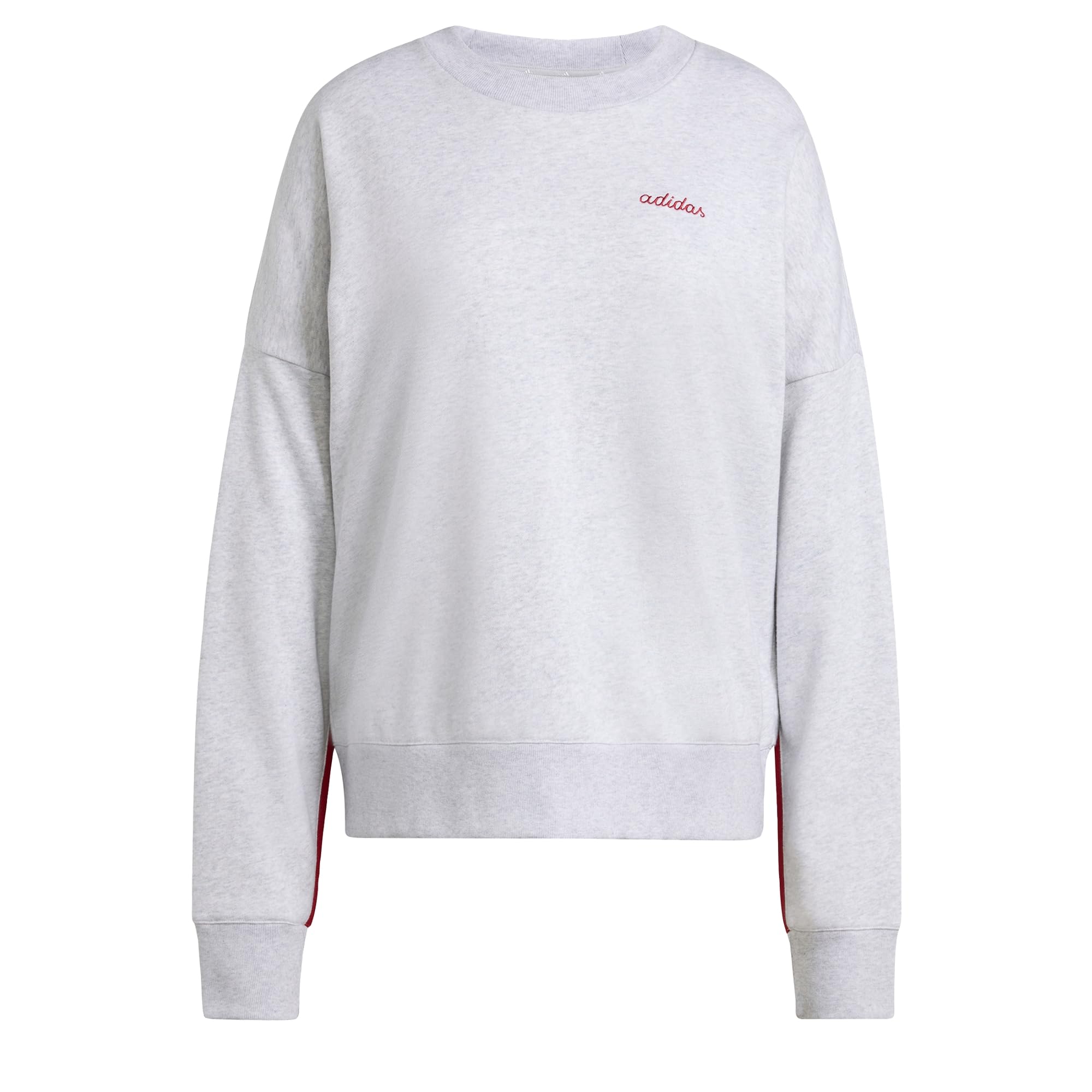 adidas Women's Sudadera básica con diseño Bordado Seasonal Essentials Colorpop