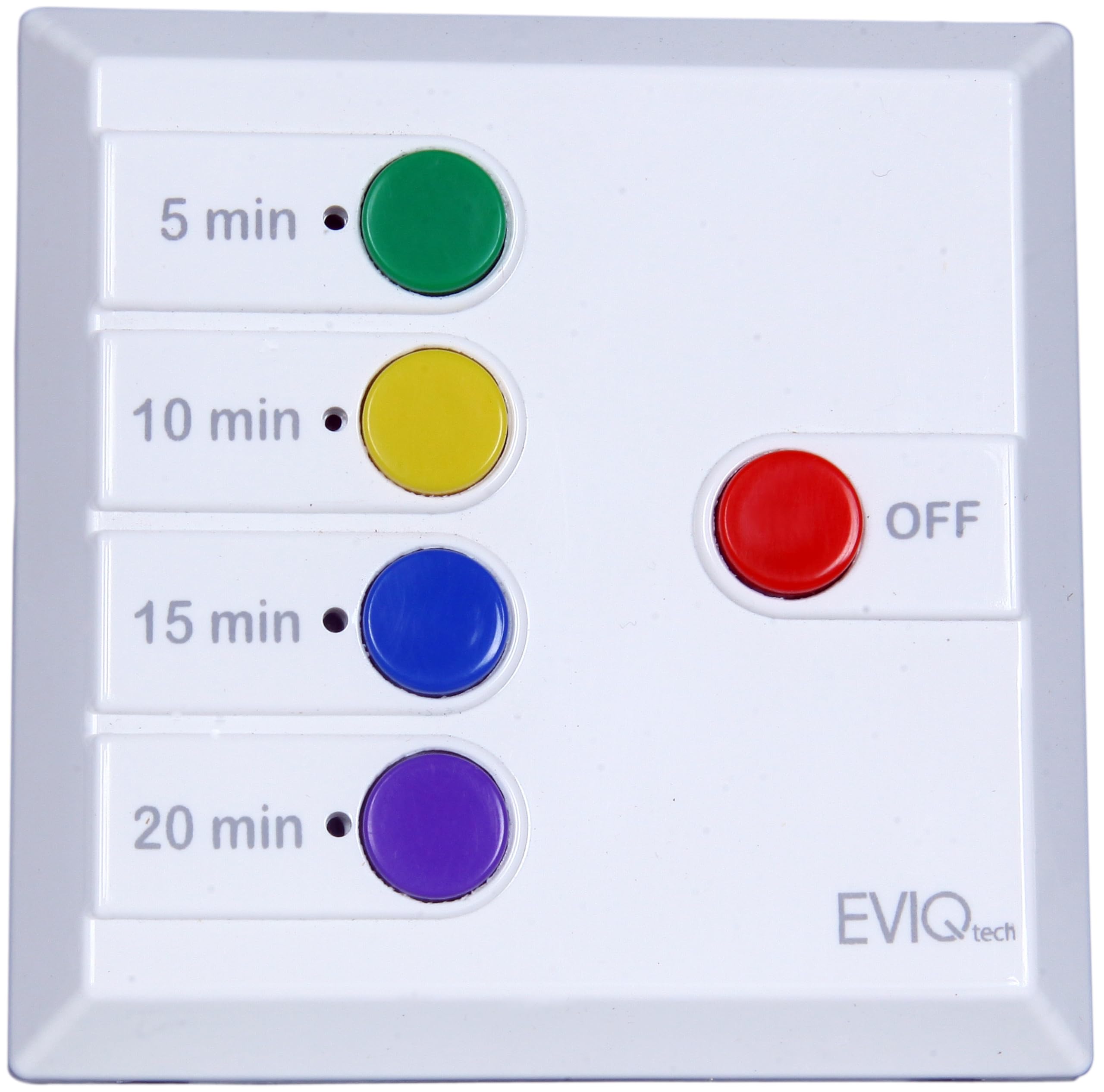 5,10,15,20 Mins Auto Cut Off Timer Switch for Water Motor Pump up to 2 HP Single Phase Direct Supply for Monobloc Pumps Water Heater Exhaust Fans and Lighting Loads up to 16 AMPS (White)