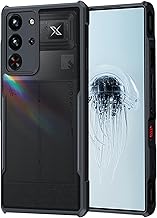 ZTE Nubia Red Magic 10 Pro/Red Magic 10 Pro+ Case, PC Back + TPU Bezel SGS Certified, Shockproof, Anti-Yellowing, Anti-Scratch, Anti-Slip, Grease, Anti-Fingerprint, Laser Pattern Back, Red Magic 10