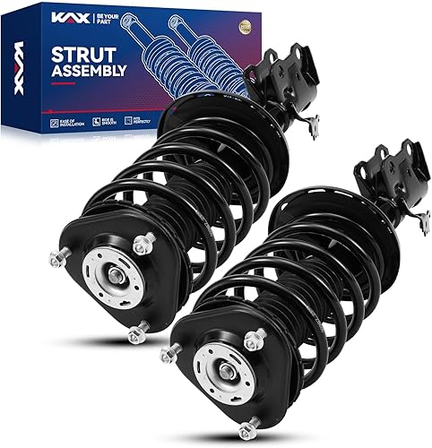 Miniatura 59 de KAX Puntales delanteros para 4Runner 2003-2023, Tacoma 2005-2015, amortiguadores delanteros FJ Cruiser 2007-2014, amortiguadores delanteros rápidos