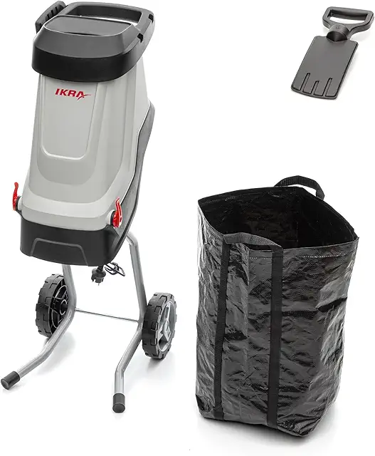 Broyeur composteur électrique IKRA IMH 2800, 2800W, sac 45l inclus