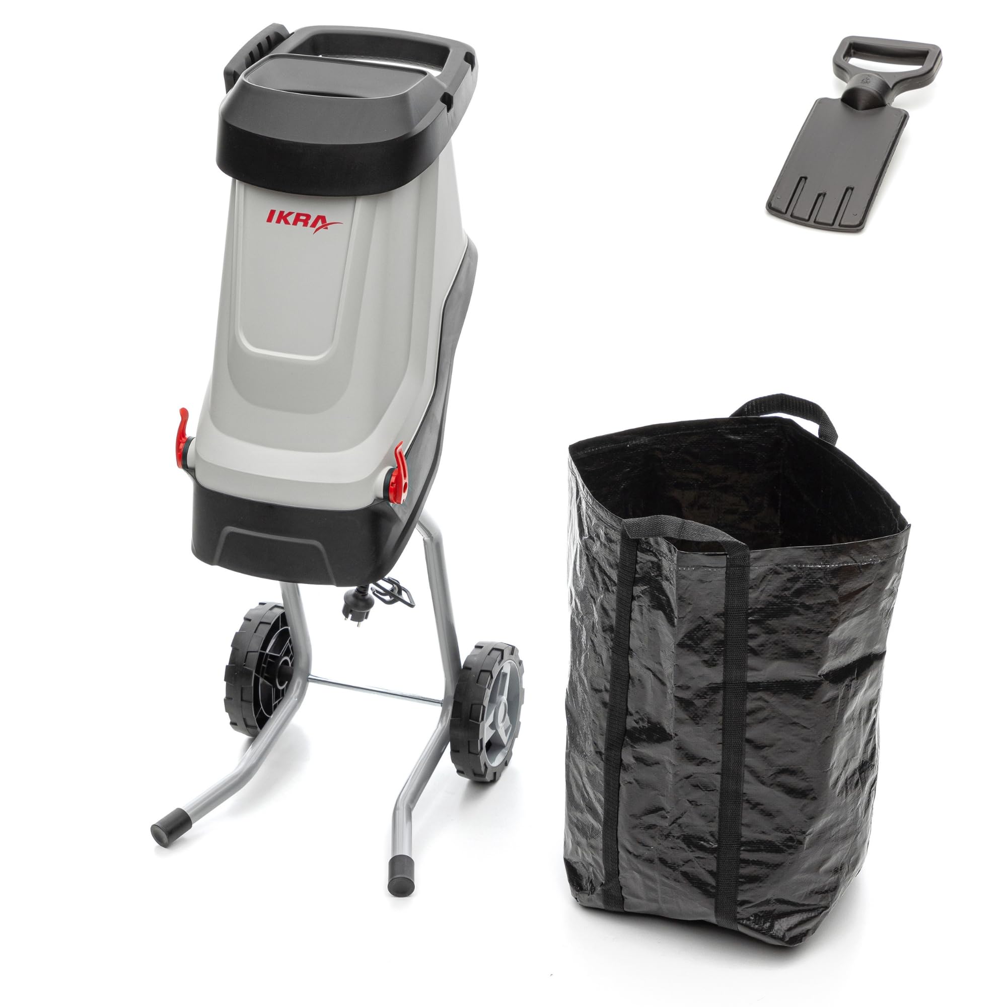 IKRA trituradora eléctrica IMH 2800, incl. bolsa de recogida de 45 l, 2800 W, cuchillas reversibles de larga duración