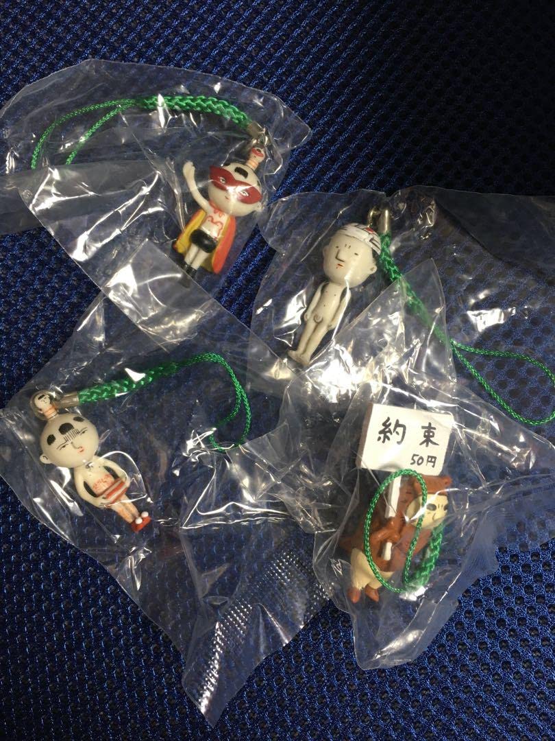 レア 未開封 吉田戦車 伝染るんです フィギュア 根付けストラップ Amazon.co.jp: 吉田戦車、伝染るんです。根付ストラップ4種