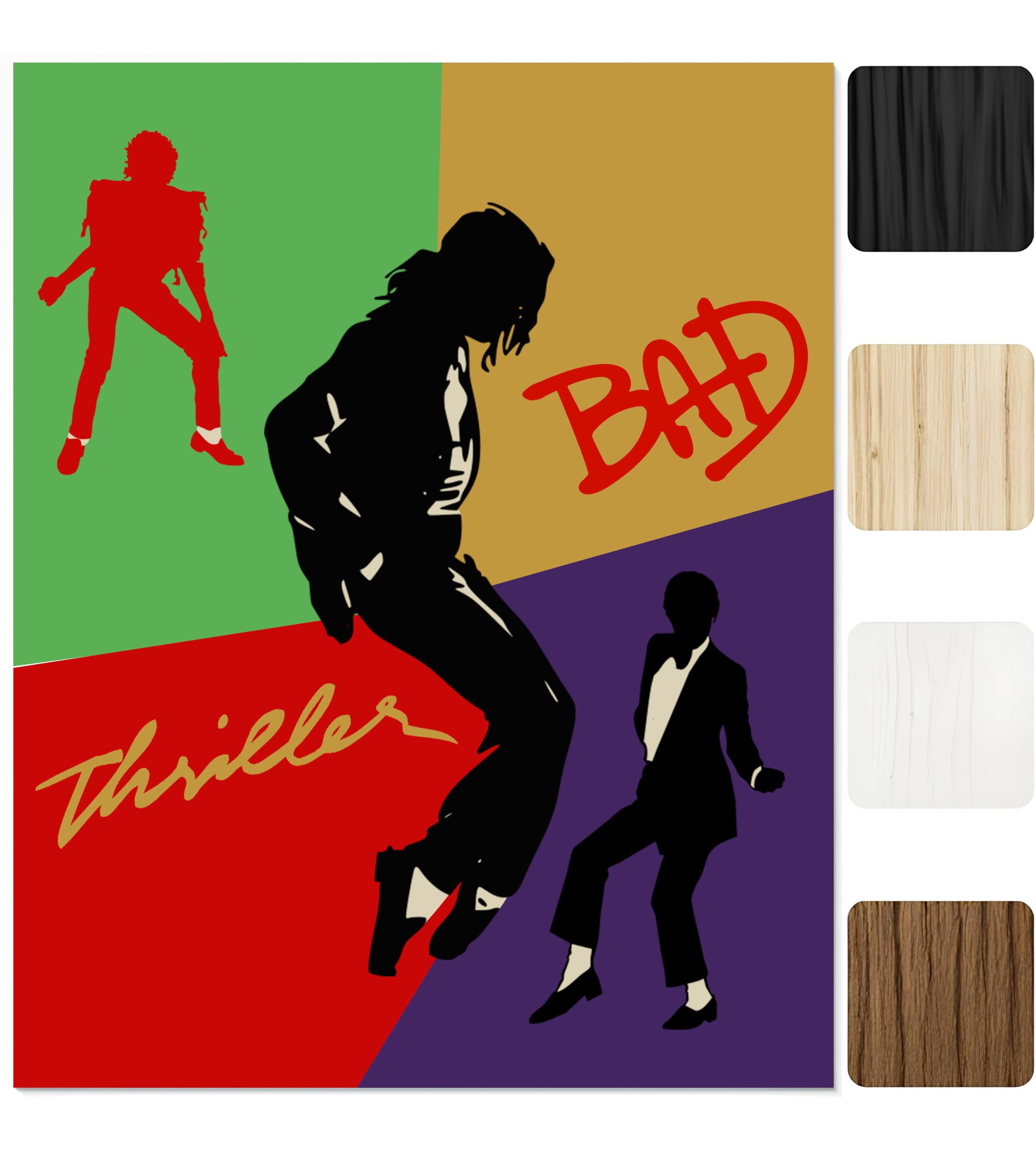 アート・デザイン・音楽 THE KING OF STYLE MICHAEL JACKSON Amazon.com: AMERICAN LUXURY GIFTS 80s Music Wall Art Print