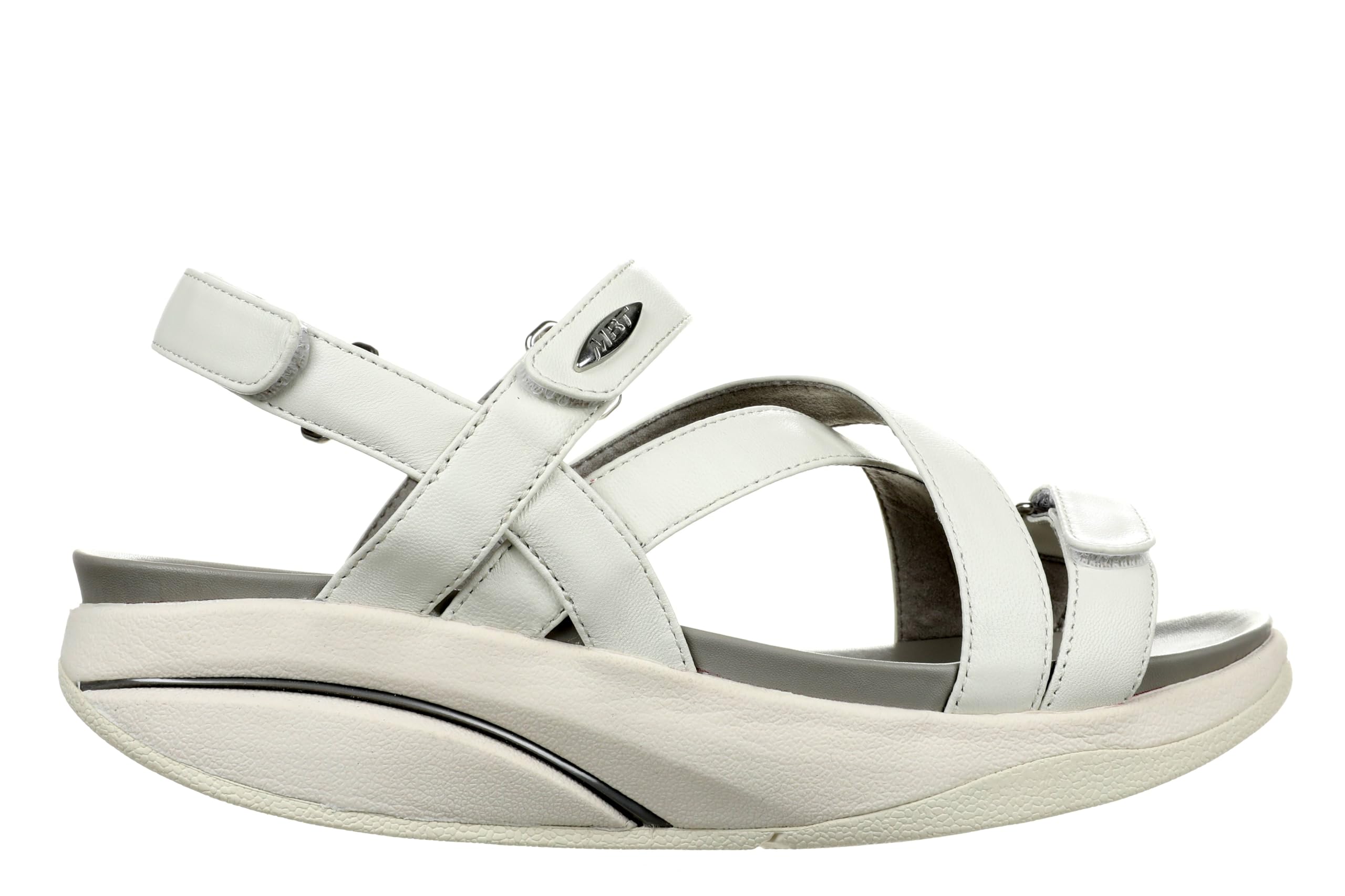 MBT Sandalias de mujer Kiburi Negro