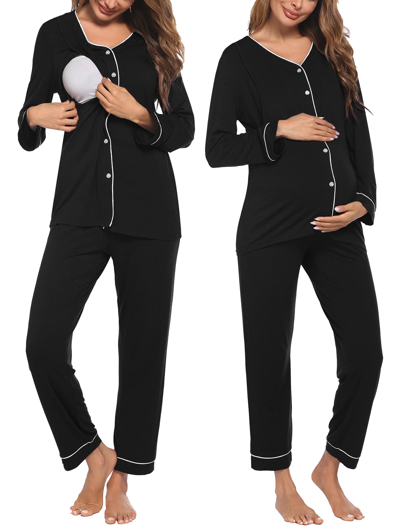 Ekouaer Button Down Set