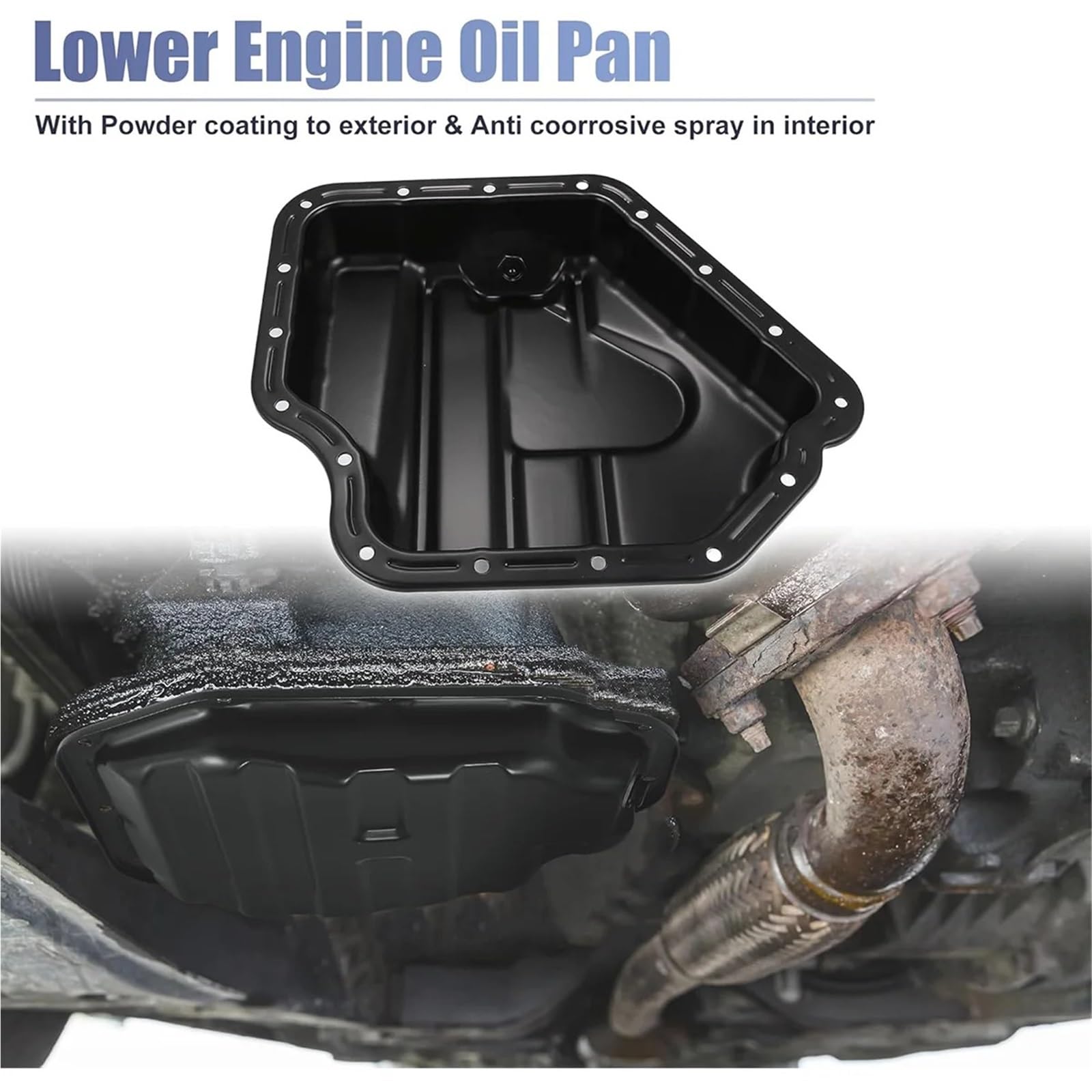 Coppa Dell'olio Motore Coppa dell'olio motore inferiore per il periodo 2011-2020 per Dodge Grand Caravan Journey 3.6L V6 5184404AF 5184404AG sostituzione