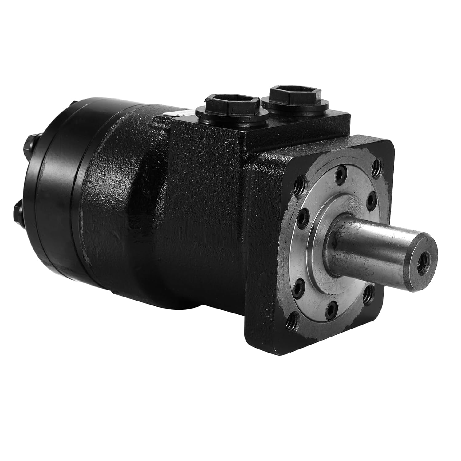 1011003009 Hydraulic Motor Compatible with Char-Lynn 101-1003-009 Eaton 101-1003, 1 inch Straight with Woodruff Key, Straight Shaft Motor, 4 Bolt Flange