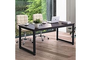 NSdirectModern Computer Desk: Spacious and Sturdy Workstation