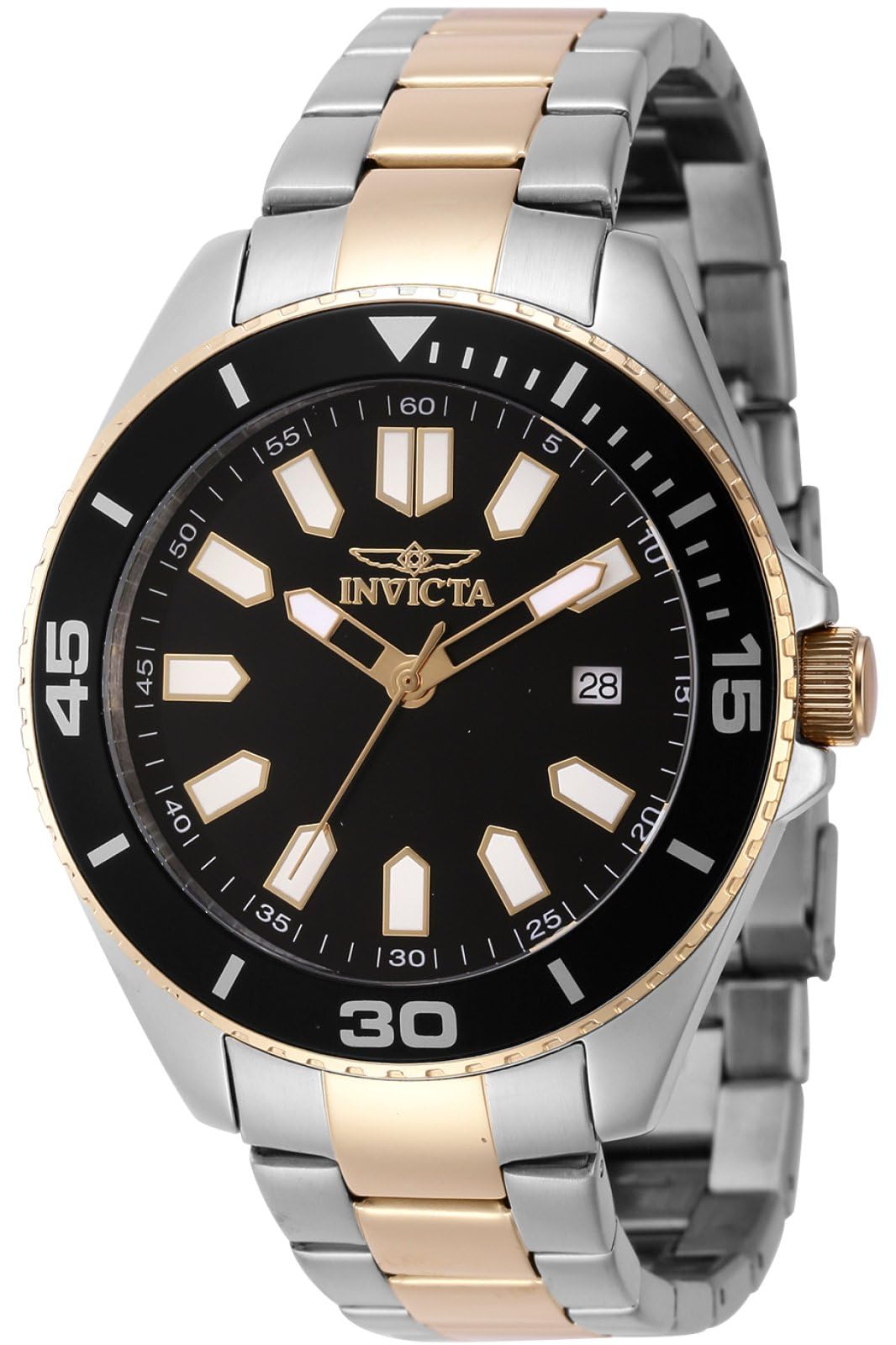 Invicta Stainless Steel Analogue Black Dial Mens Watch-46319 (B0CTS42846) Amazon Price History, Amazon Price Tracker