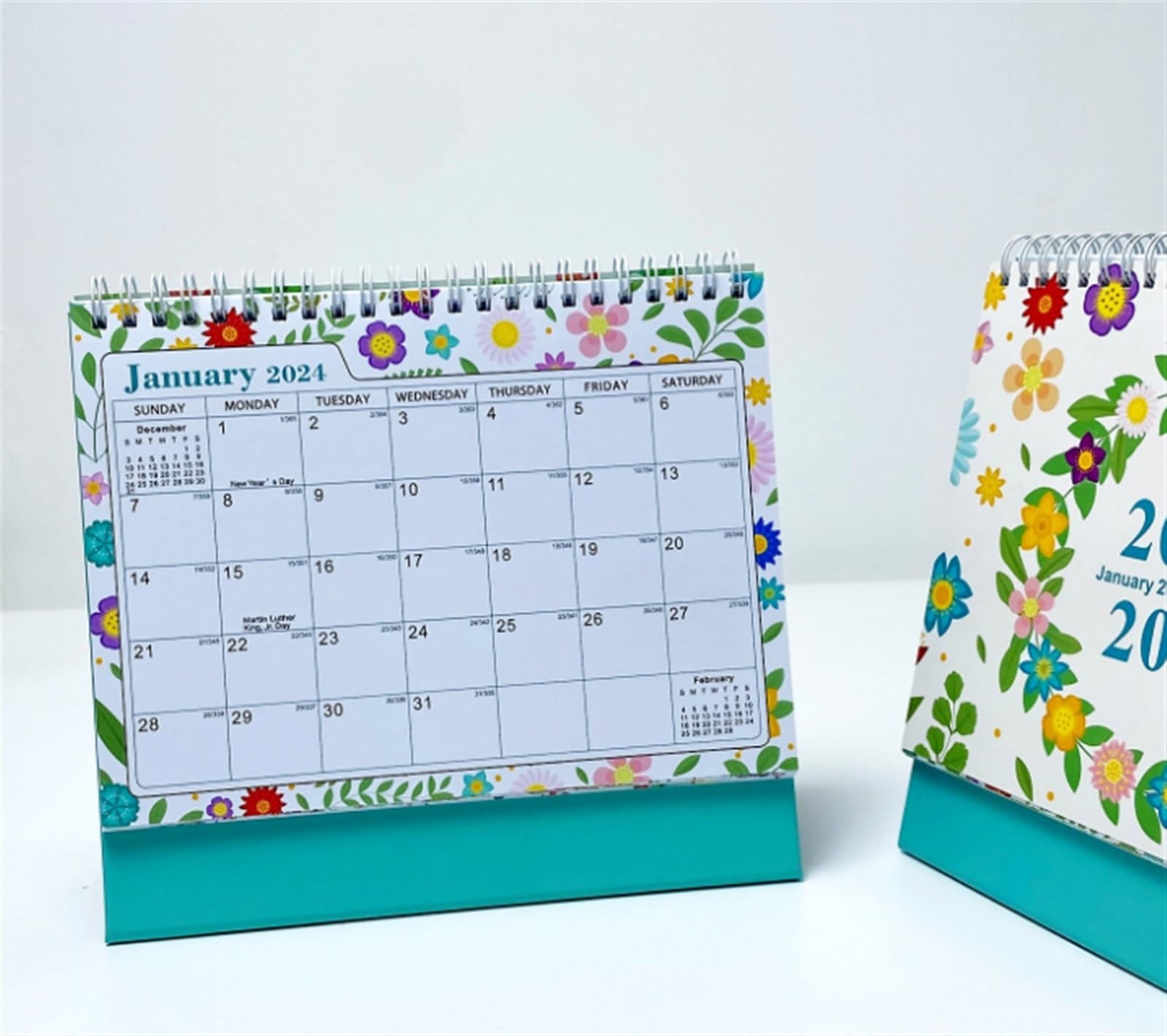 Familienplaner Kalender 2024 Kleiner Tischkalender 2024 Für Aufklappen, Kleiner Tischkalender 2024–2025, Kleiner Tischkalender Für Aufstellen 2024 Kalender 2024 (Size : 3pc)