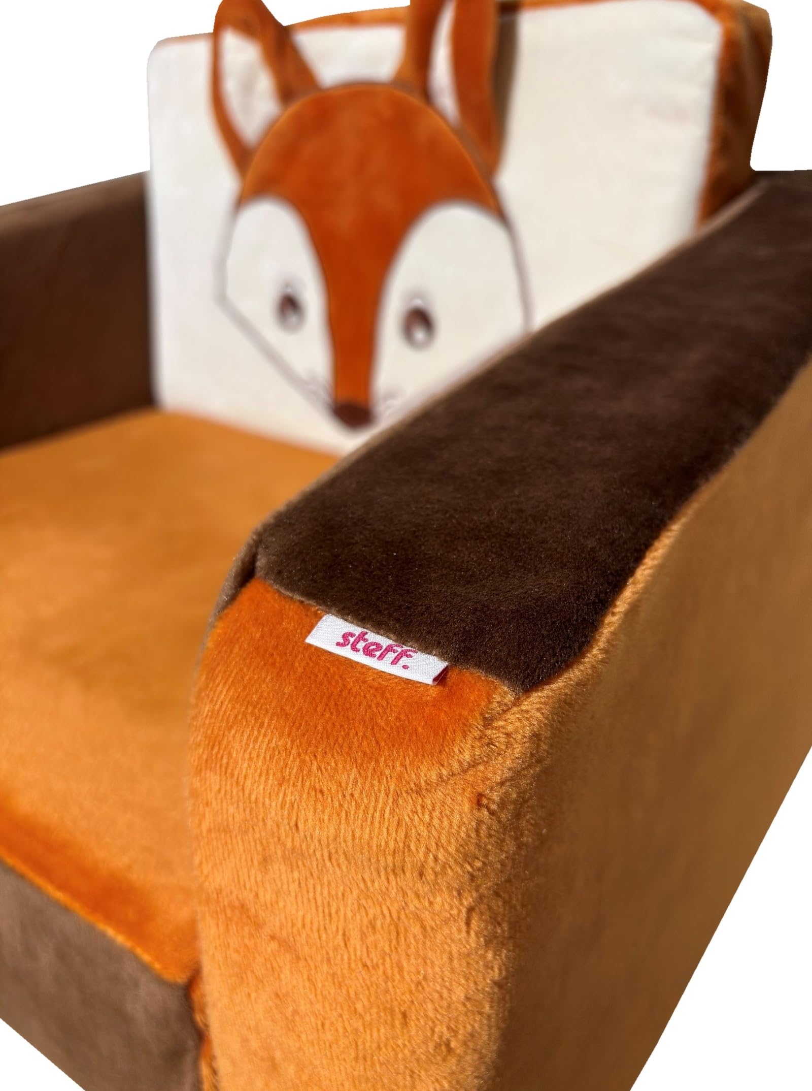 Steff - Renard - Fauteuil dépliable en lit 1-3 Ans