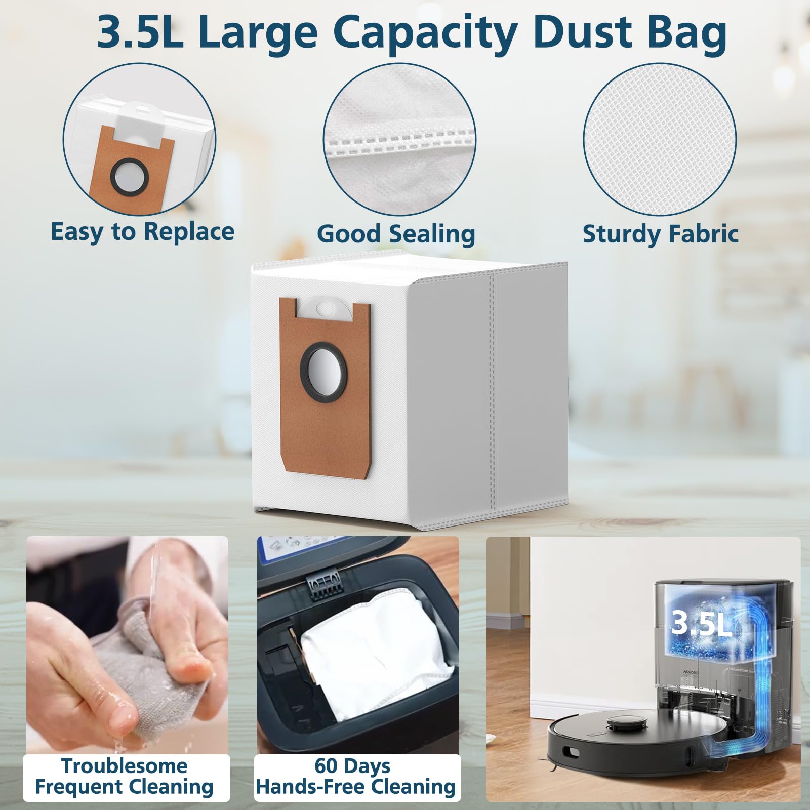 Pièces De Rechange Pour Aspirateur Robot Airrobo GT21, Y Compris Brosse