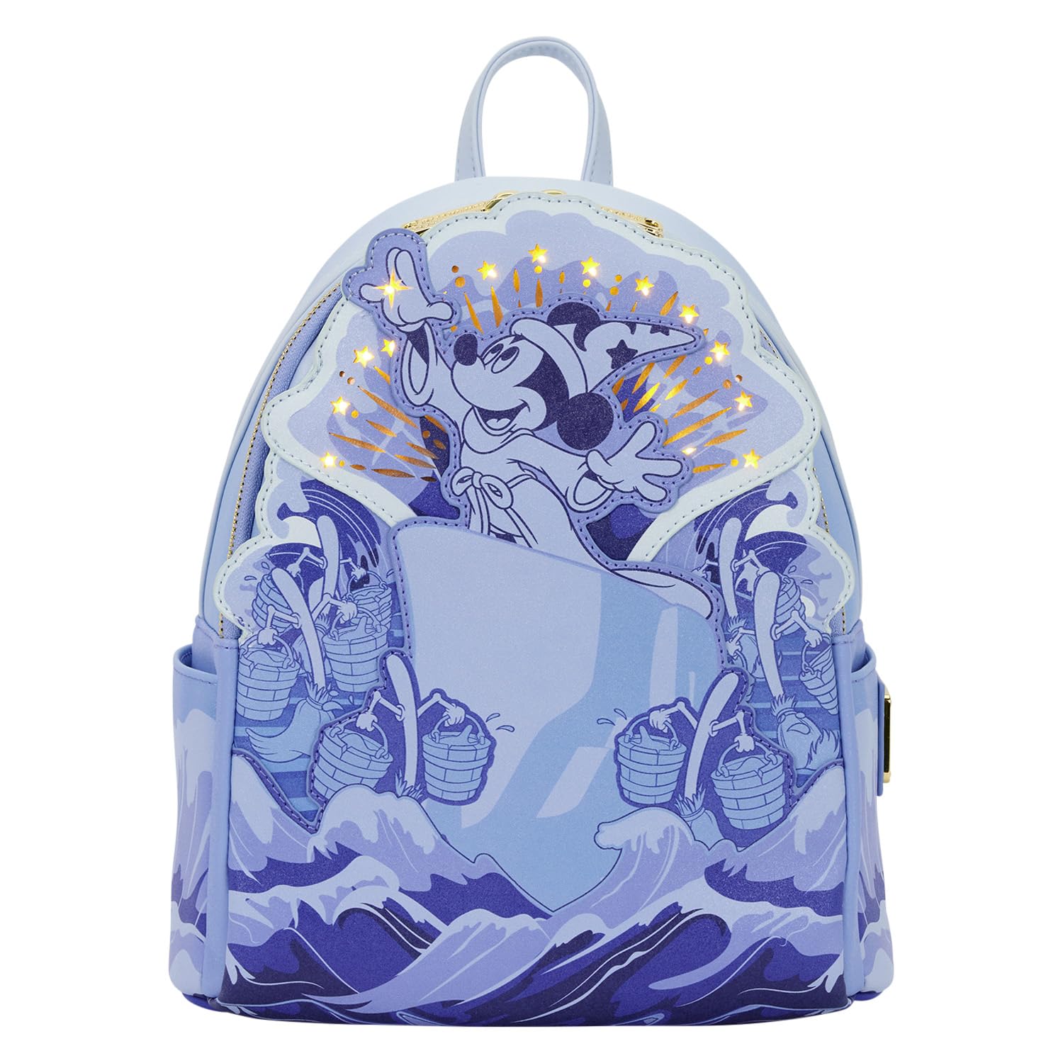Loungefly Disney Mickey Mouse Fantasia Glow Mini Mochila - Producto Oficial - Artículo 1 Catálogo Noviembre 2025