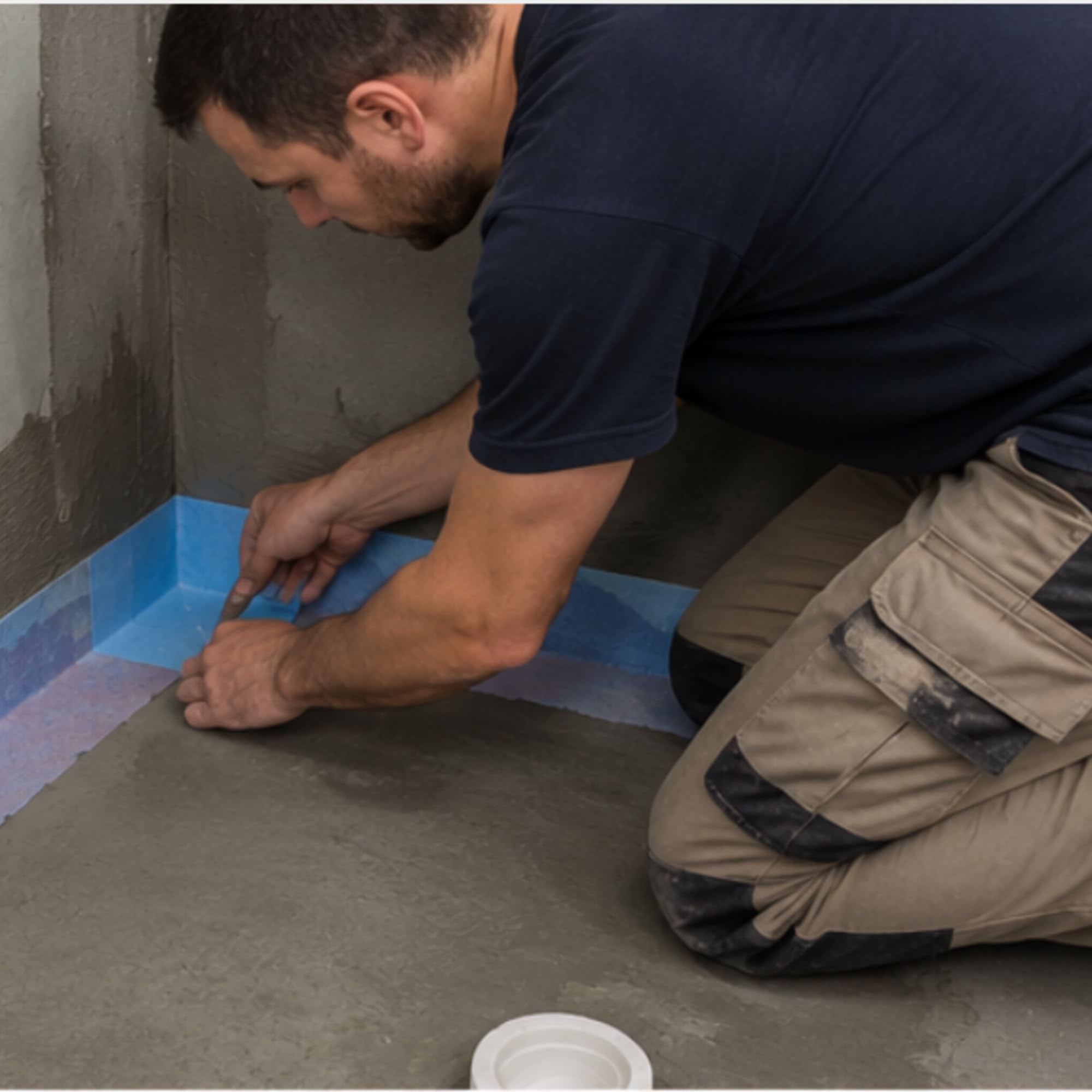 Handelskönig 25x Dichtungsband Innenecke, für Dusche, Bad & Küche, Abdichtungsband unter Fliesen, Wasserdicht & Dauerelastisch, Dichtband Innenecke für Flüssigfolie & Dichtschlämme