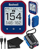 Vista 7 de Bushnell Phantom 2 Telémetro GPS negro con soporte magnético BITE y GreenView con paño de limpieza de lentes Wearable4U
