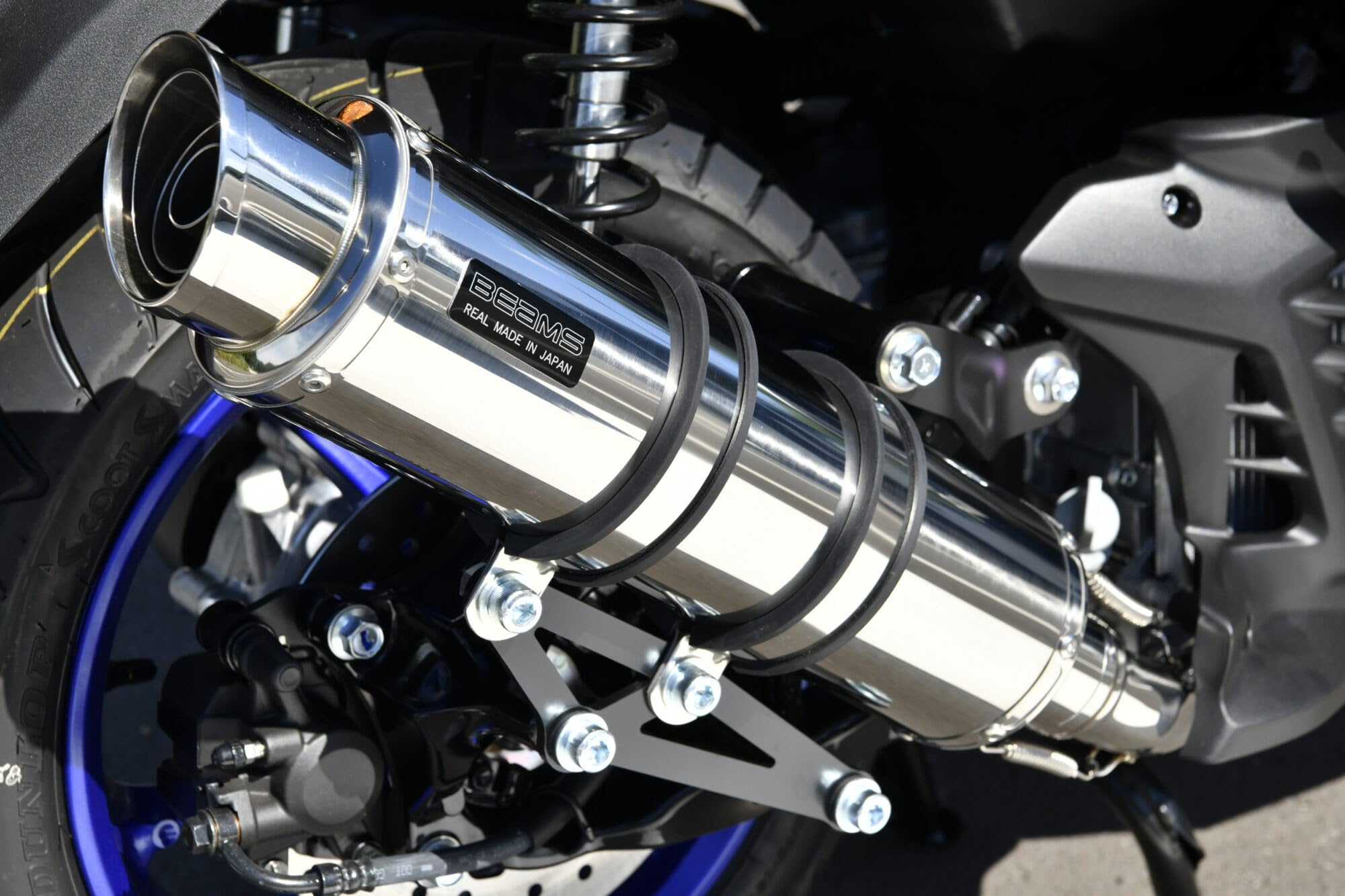 Amazon | ビームス(BEAMS) バイク用 R-EVO2ステンレスSP N-MAX 8BJ