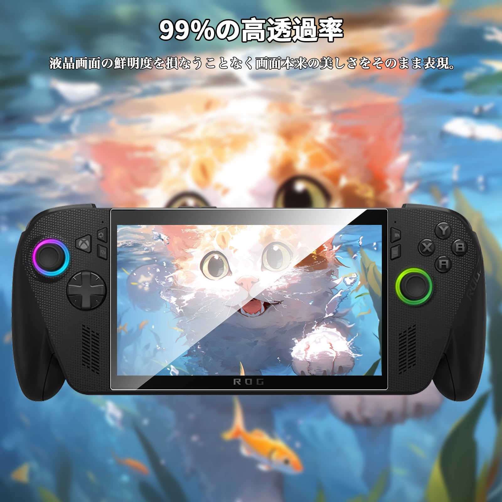 Amazon.co.jp: 【2枚セット】For ASUS ROG Xbox Ally/ROG Xbox Ally X