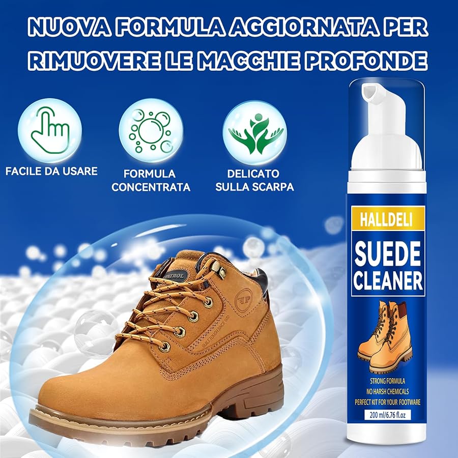 come pulire timberland da macchie