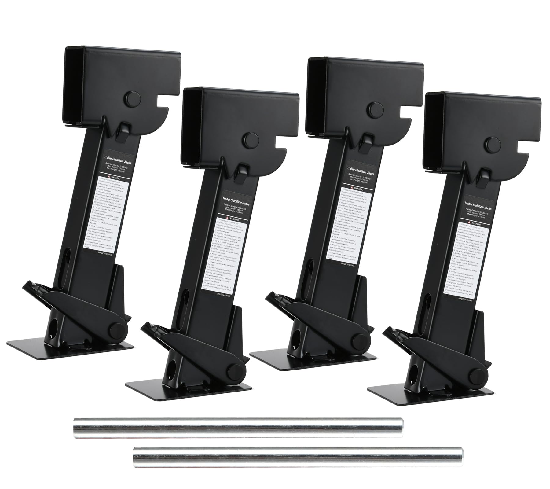 Amazon.com: LUSHIH Set of 4 Trailer Stabilizer Leveling Jacks