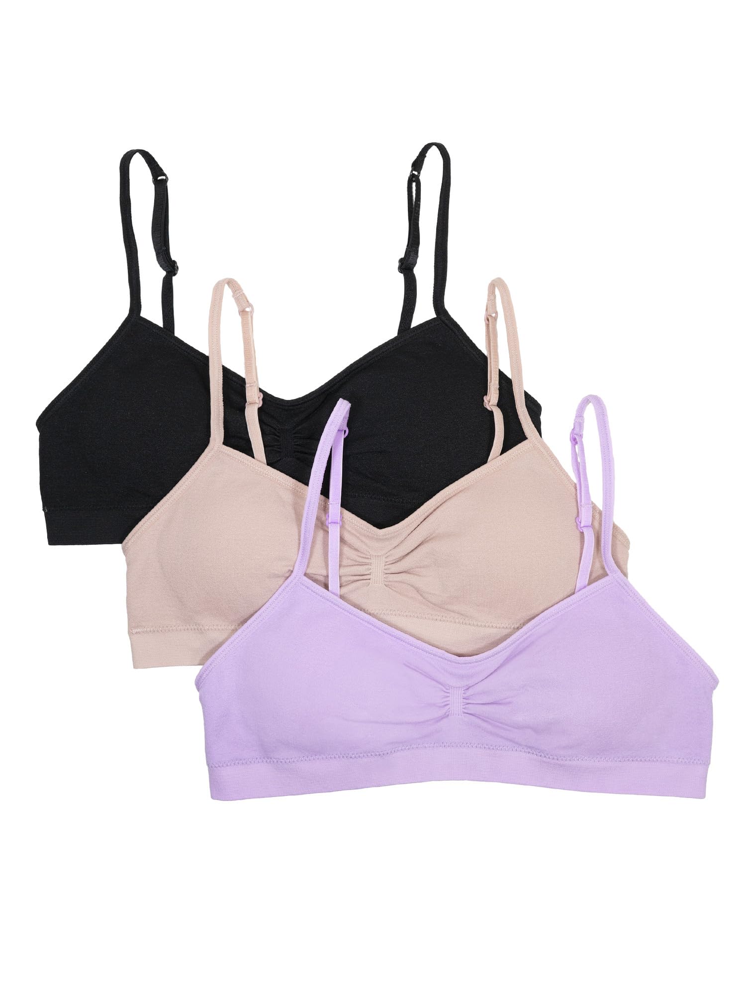 Fruit of the Loom Girls' Seamless Trainer Bra with Removable Modesty Pads
