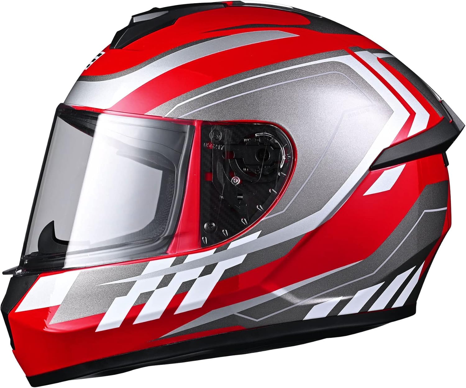 AHR Full Face Motorcycle Helmet Lightweight Street Bike Helmet with Storage Bag Great Ventilation & Streamlined Design for Touring Racing, RUN-F3 DOT Approved (Red, X-Large) AHR Full Face Motorcycle Helmet Lightweight Street Bike Helmet with Storage Bag Great Ventilation & Streamlined Design for Touring Racing, RUN-F3 DOT Approved (Red, X-Large)