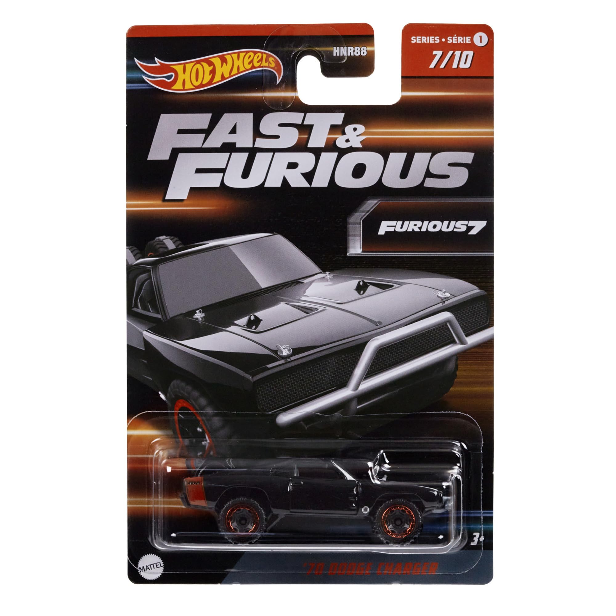 Hot Wheels Tokyo Drift Auto Coche 1970 Monte Carlo – Modelo a Escala 1:64 – Longitud 7 cm – JKX07