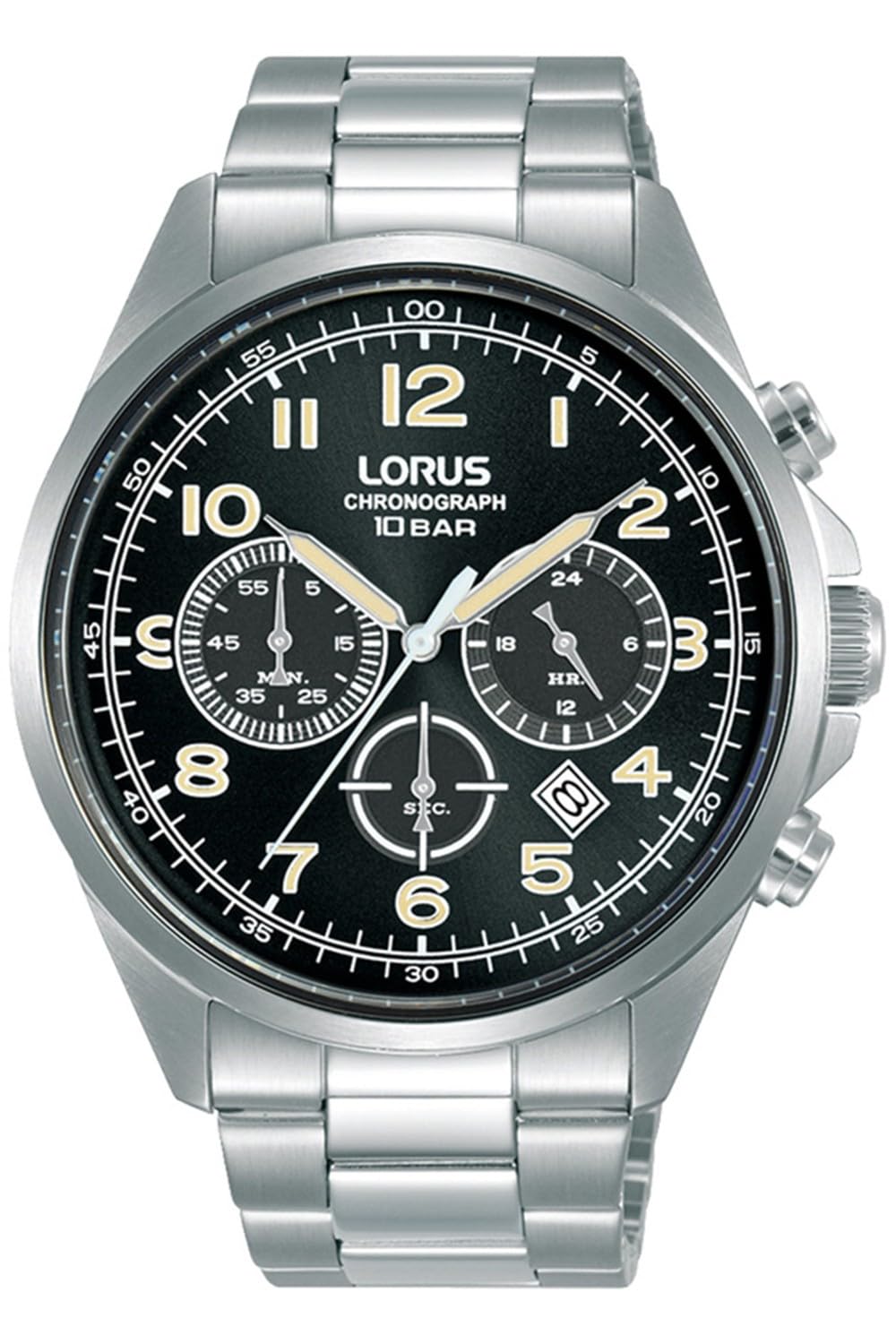 Lorus Analogico RT303KX9, Argento, Bracciale - 4