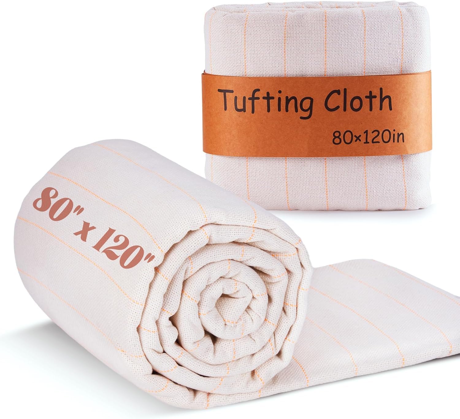 BESGEER 80×120 Inch Marked Monks Primary Tufting Cloth for Rug Making