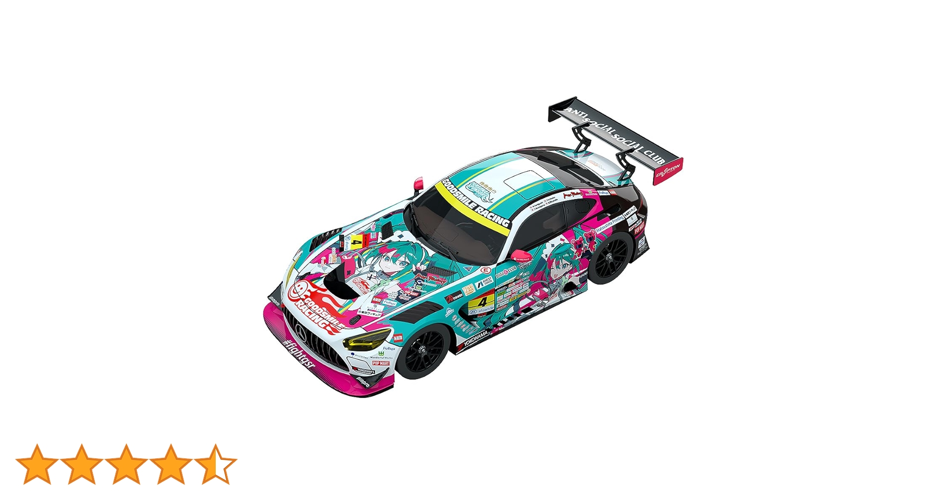 1/64 グッドスマイルカンパニー ミニカー 初音ミク 1/43 グッドスマイル 初音ミク AMG 2018最終戦ver