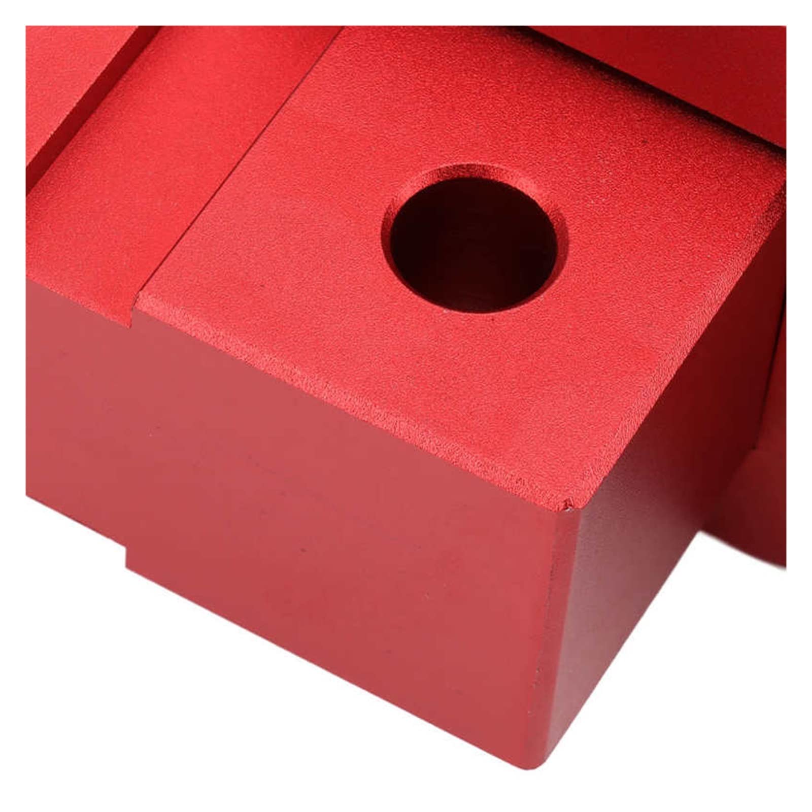 PortablPractical Trailer Hitch Shape Trailer Hitch Ball Mount Tow Trailer Hitch Aluminium (kolor: czerwony)