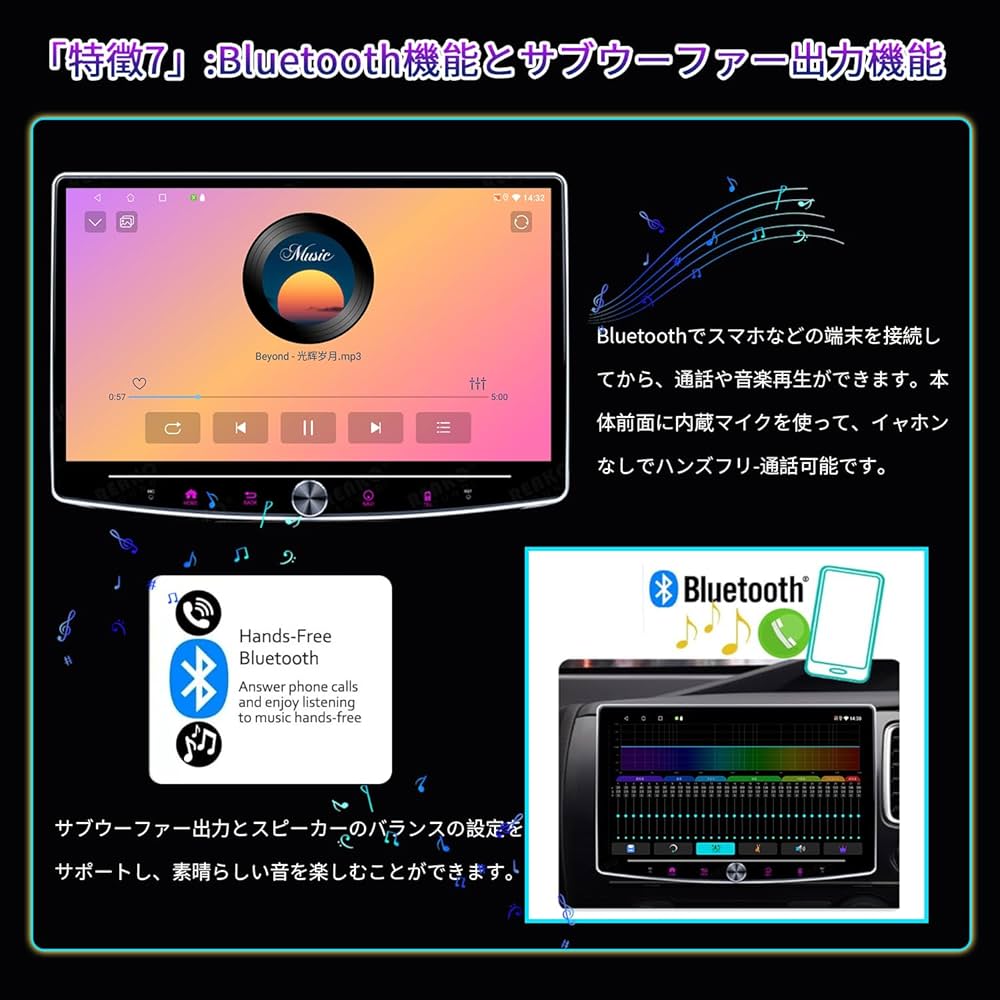 Amazon.co.jp: ディスプレイオーディオ 10インチ 2din