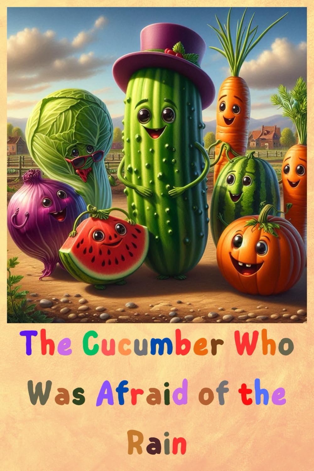 The cucumber that was afraid of the rain