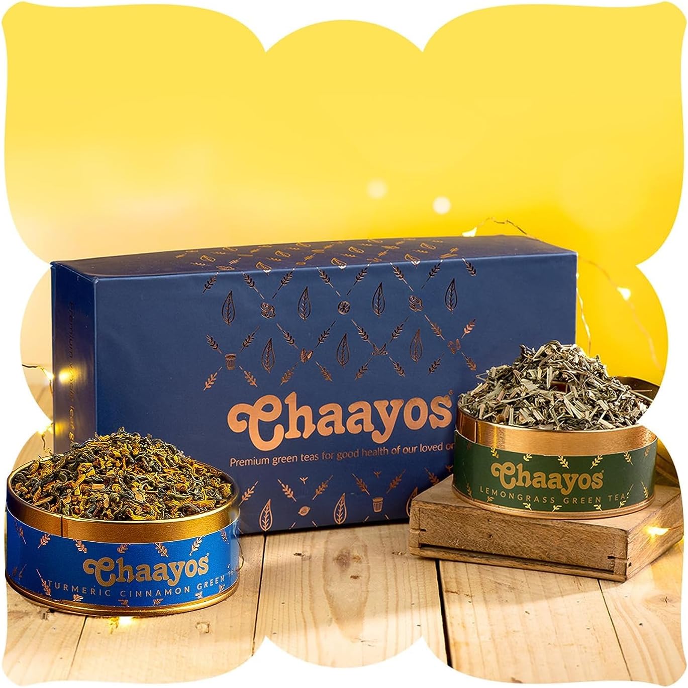 Tea Gift Box | Green Tea | Immunity Boosting Green Teas | Wellness Gift Hamper | Wedding Gift, New Year Gift