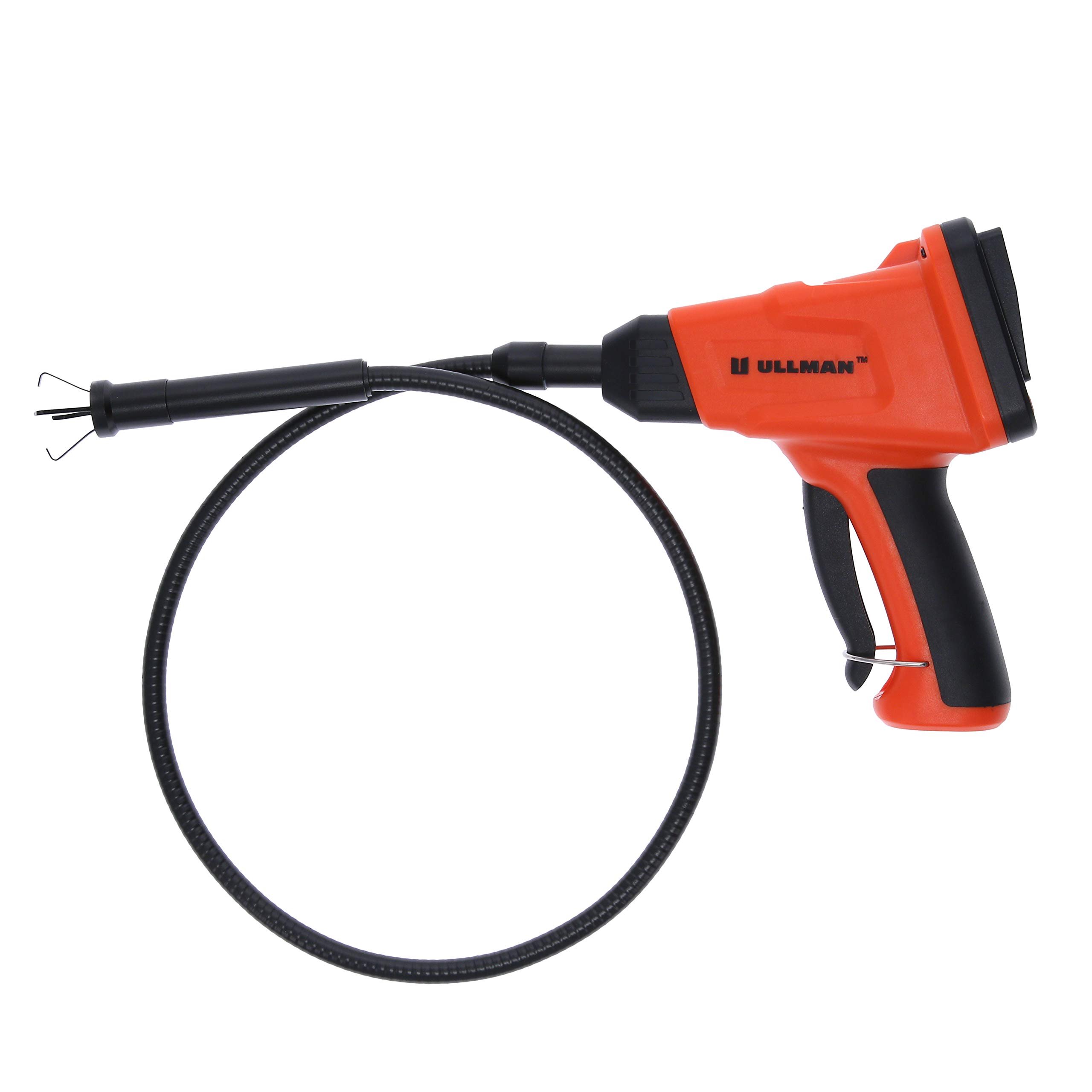 Ullman Devices Camera Assisted Retrieval Tool (CART) - Perfect for Contractors, Mechanics, Trade Professionals, and DIY Home Improvement (E-CART-1), Orange