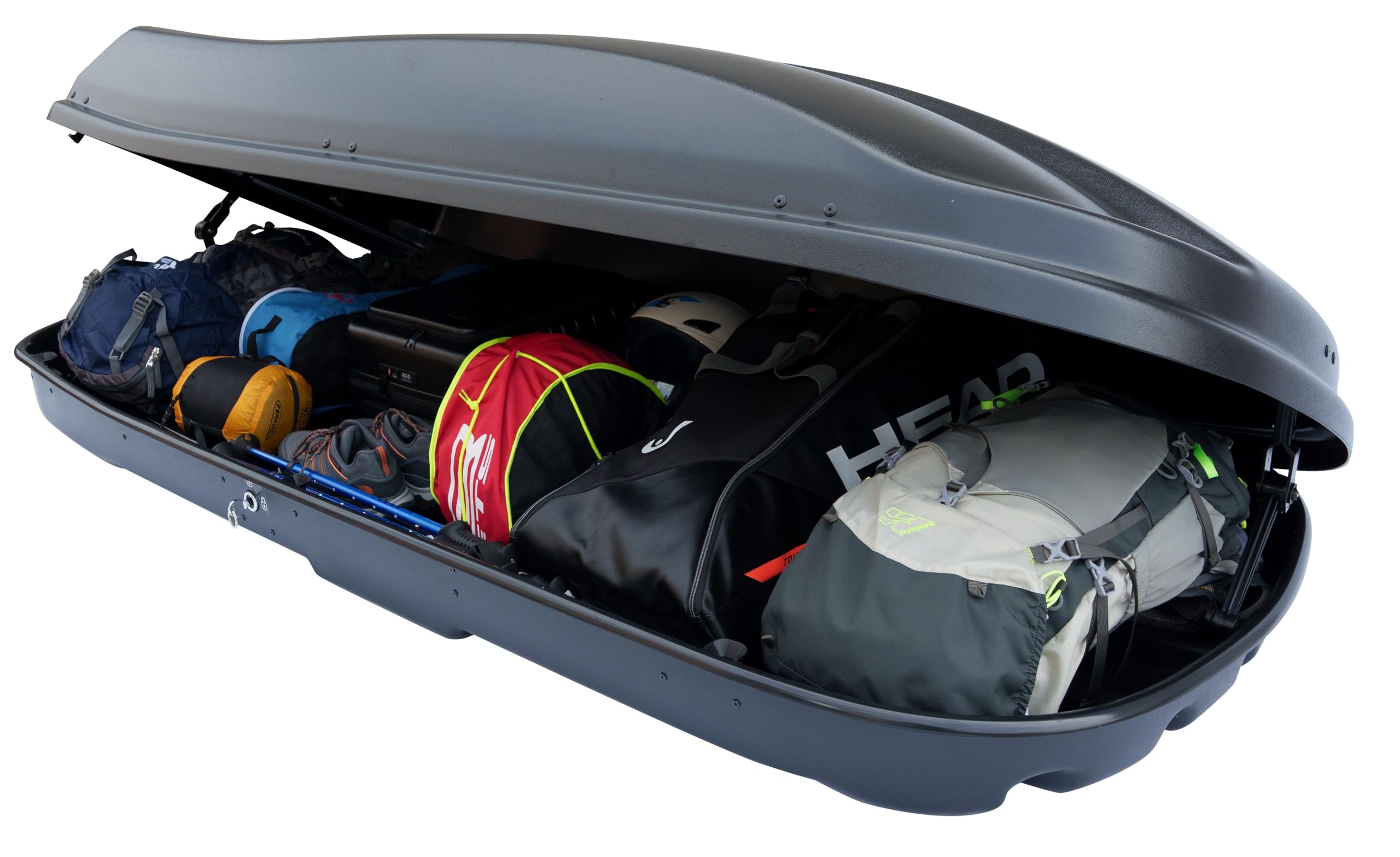 Farad 1-9531 N/7 Nero lucido Box Auto, 680 Litri