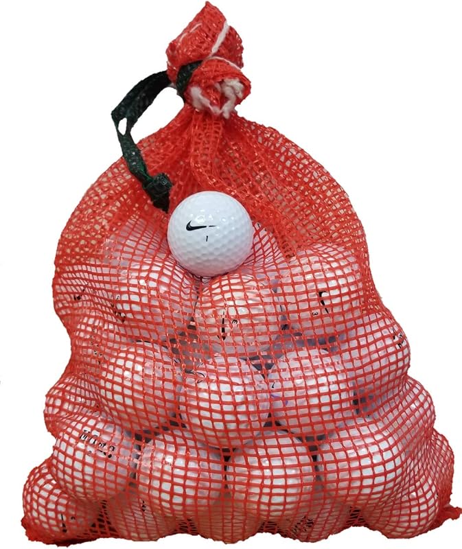 Nike Recycled Mix Pelota de golf (paquete de 50), blanco, pequeño