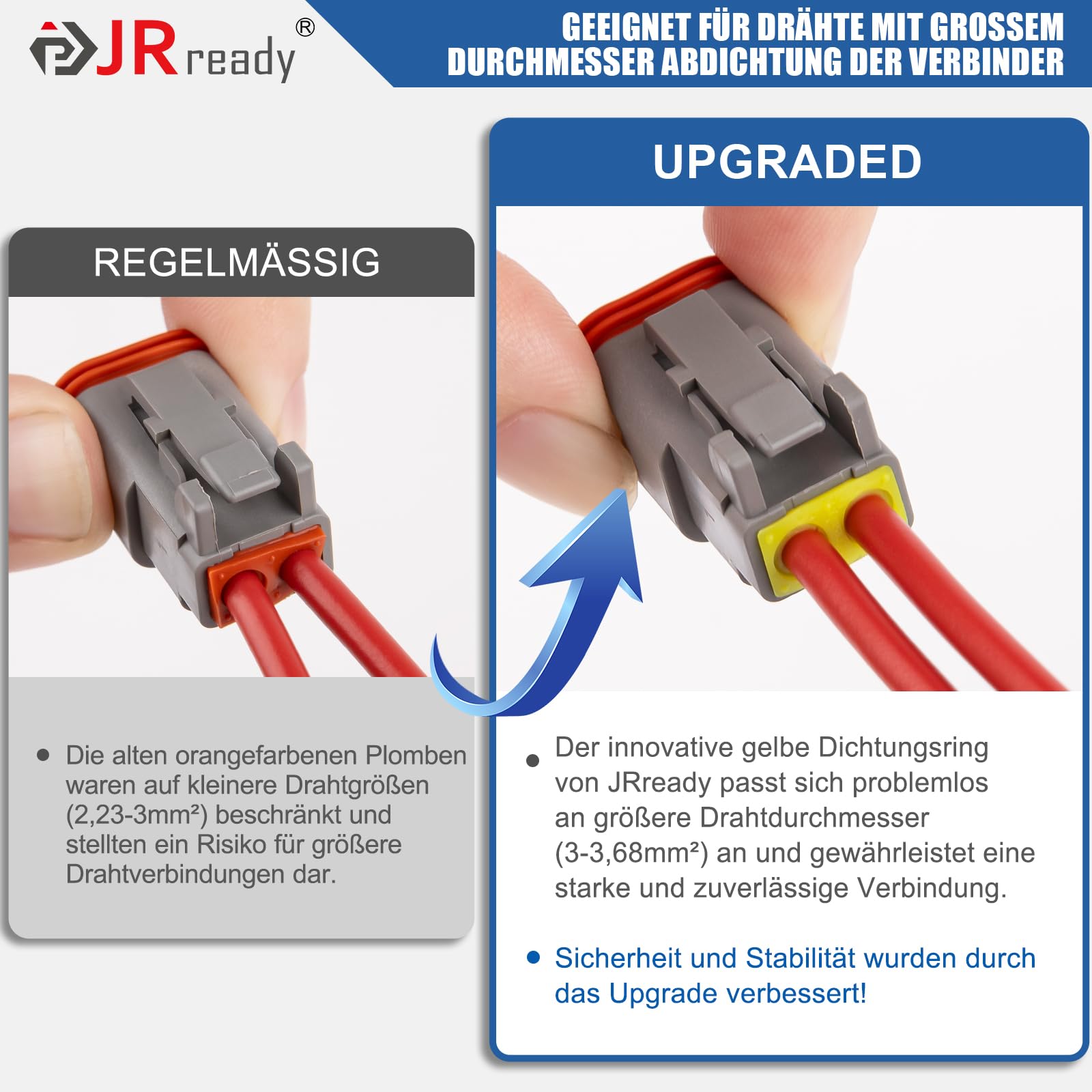 JRready Deutsch Conector Kit 635 PCS Incluyendo Crimping Herramienta DT Conector 2 3 4 6 8 12 Polos IP68 Impermeable Tamaño 16 Deutsch Terminal 14-18 AWG Remoción Herramienta Reparación Automotriz