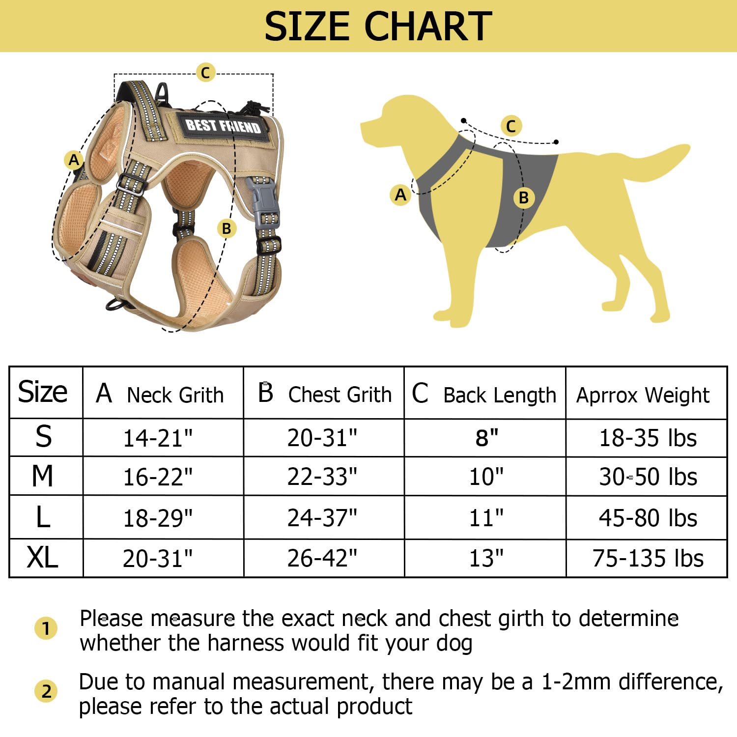 Pet Marvel Arnés para Perro Marrón XL