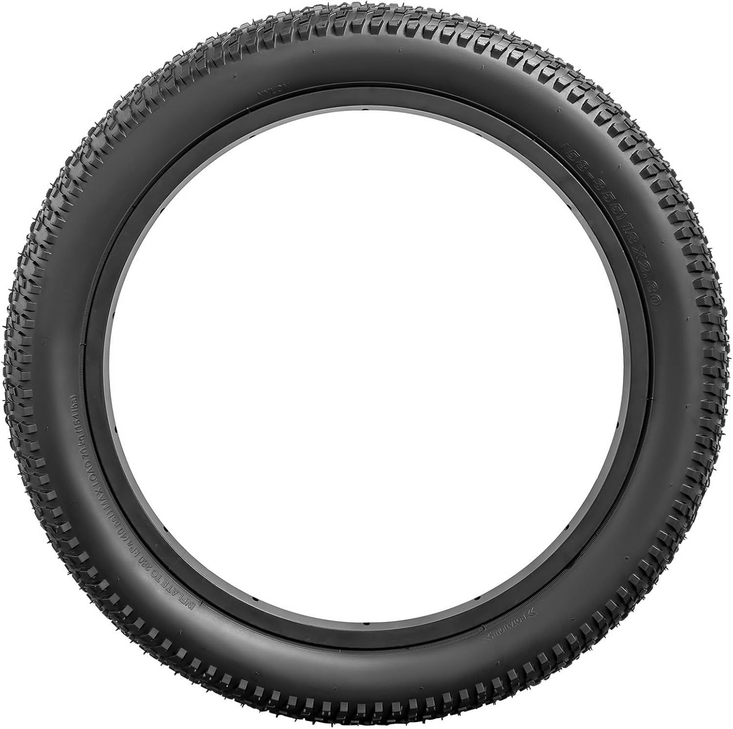 YUNSCM 2-PCS 18" Mountain Bike Tires 18x1.95/53-355 18x2.30/58-355 Compatible with 18 X 1.95 18x2.0 18x2.25 18 x 2.30 18x2.35 Bike Bicycle Tires