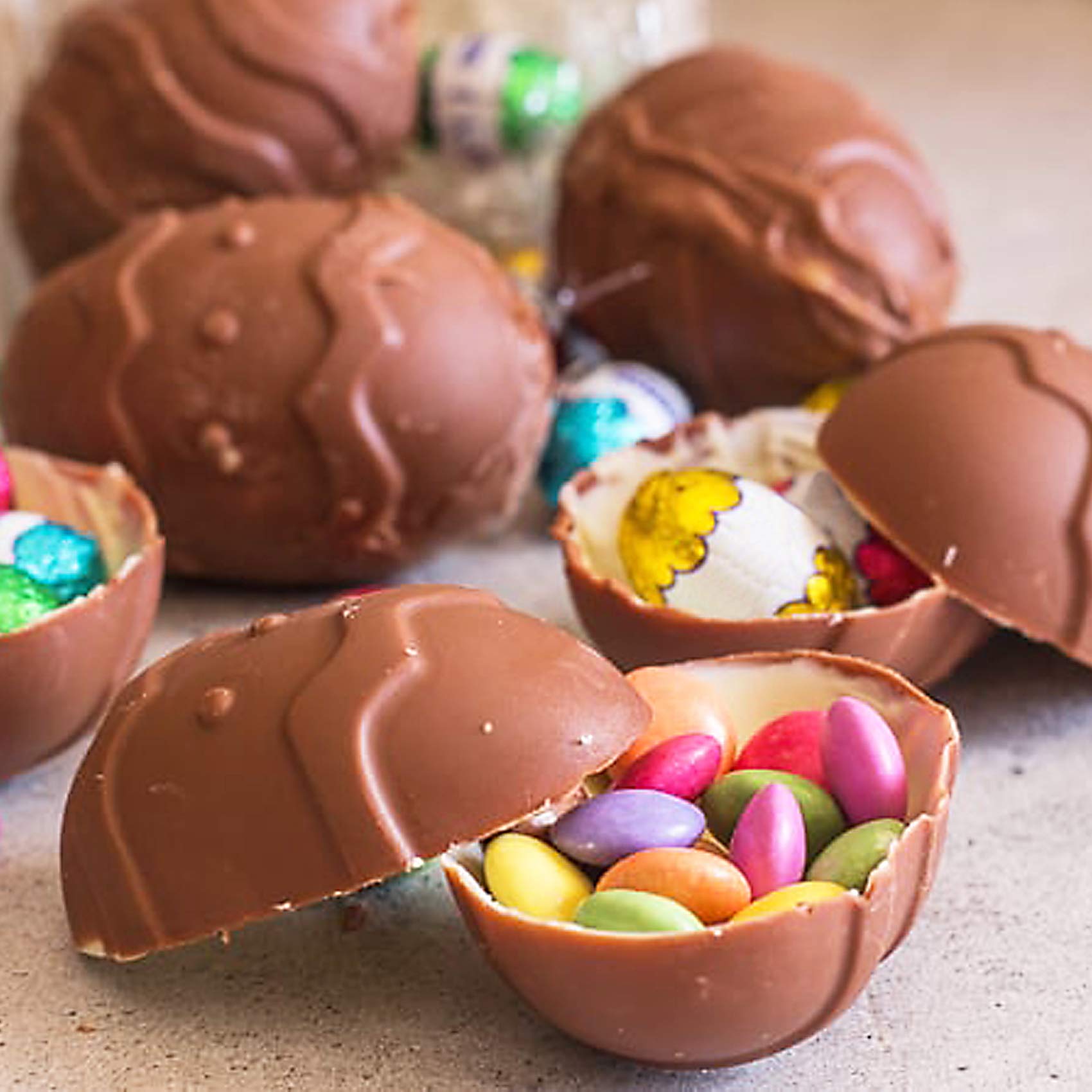 Moule Silicone Pâques Chocolat - Formes Lapins Et œufs - 18 Cavités - Pour Bonbons, Résine, DIY