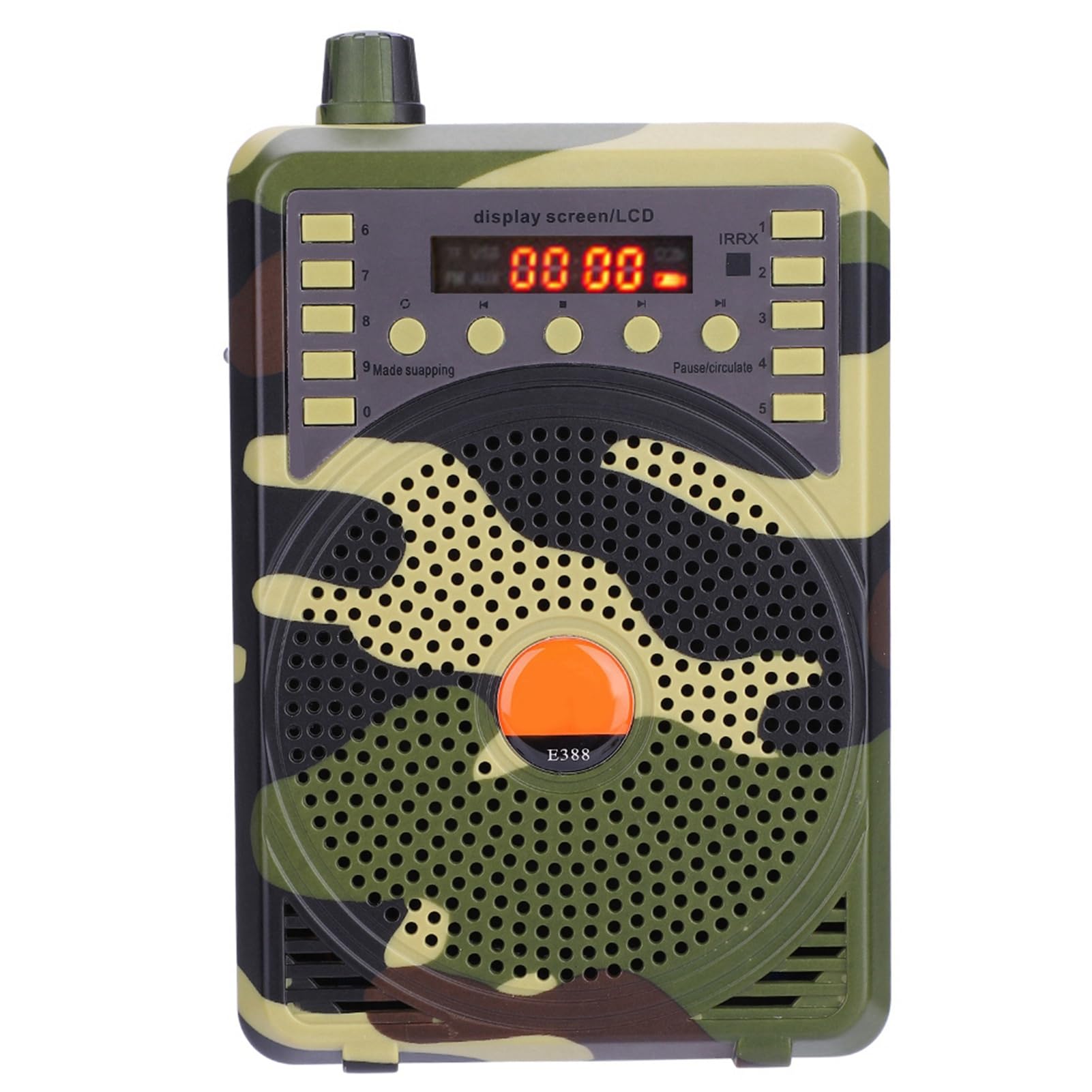 Llamador de Pájaros Electrónico, Altavoz MP3, Kit Control Remoto Portátil