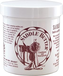 Ray Holes Saddle Butter, Ideal For Use on Saddles, Boots, Chaps, Gun Scabbards, Luggage, Holsters, Bridles and Tooled Leat...